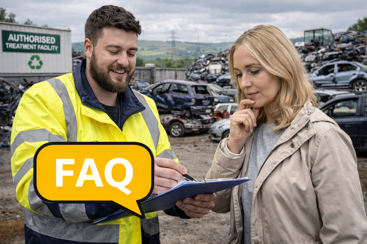 Scrap car FAQs and advice in Mirfield